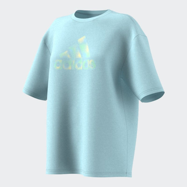GA9431 | ADIDAS W 2TN G OS T | BLUE Training T-SHIRTS