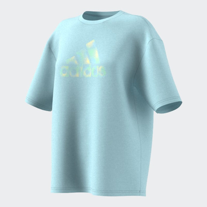 GA9431 | ADIDAS W 2TN G OS T | BLUE Training T-SHIRTS