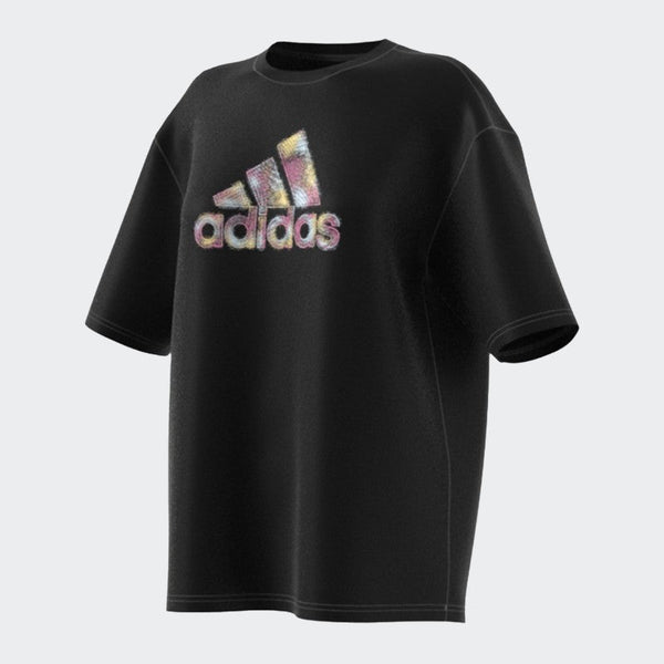 GA9432 | ADIDAS W 2TN G OS T | BLACK Training T-SHIRTS