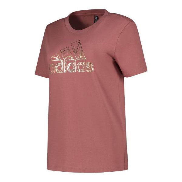 GA9444 | ADIDAS W HLDY G T | RED Training T-SHIRTS