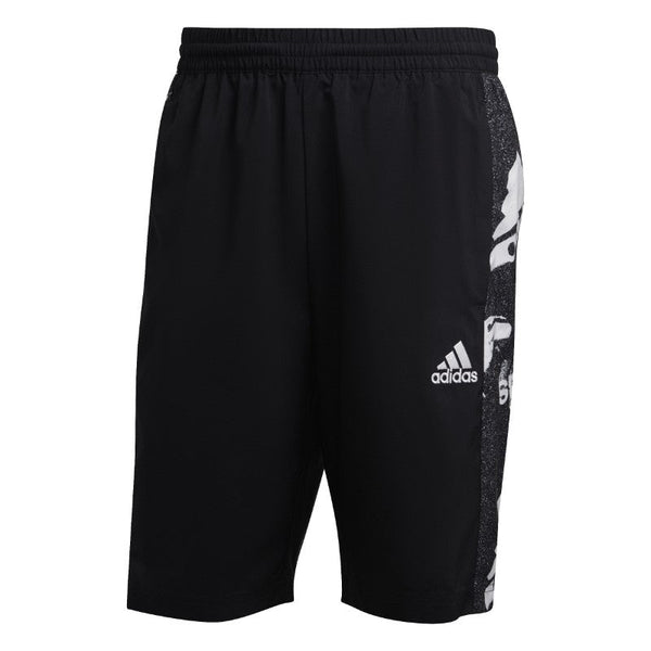 HK0383 | ADIDAS M BL Q3 WV SHO | BLACK Training SHORTS