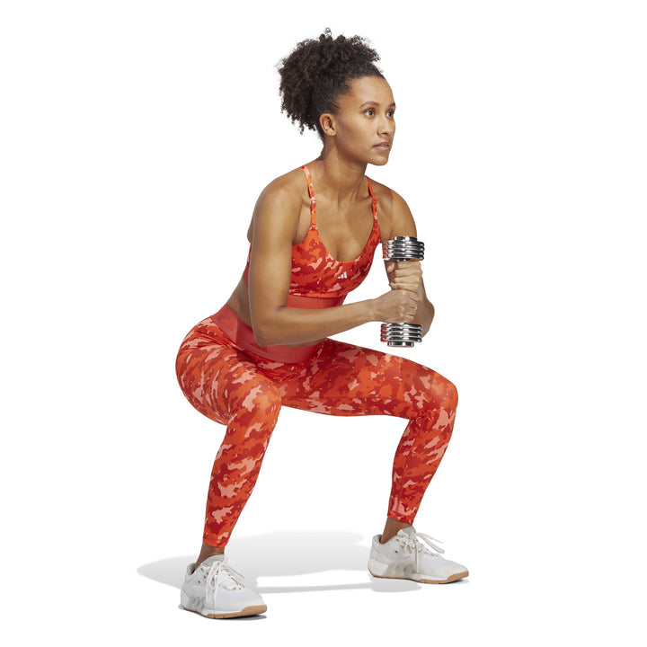 HR2939 | ADIDAS TF Camo 7/8 | ORANGE Training TIGHTS