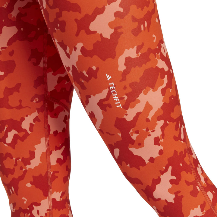 HR2939 | ADIDAS TF Camo 7/8 | ORANGE Training TIGHTS