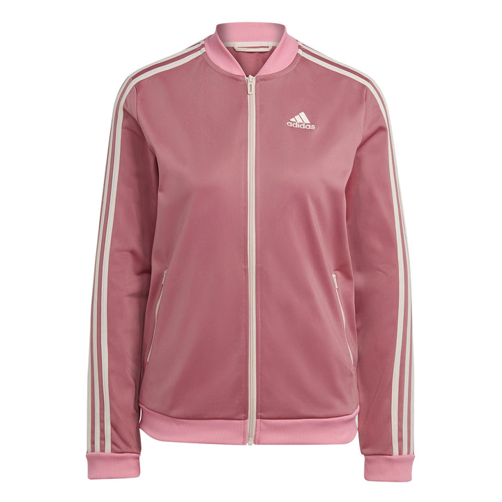 HR4910 | ADIDAS W 3S TR TS | BURGUNDY Training SUITS