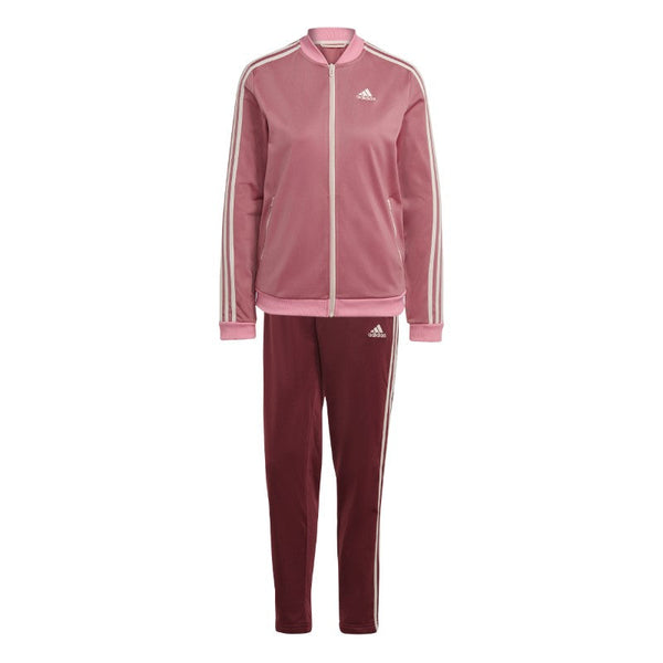 HR4910 | ADIDAS W 3S TR TS | BURGUNDY Training SUITS