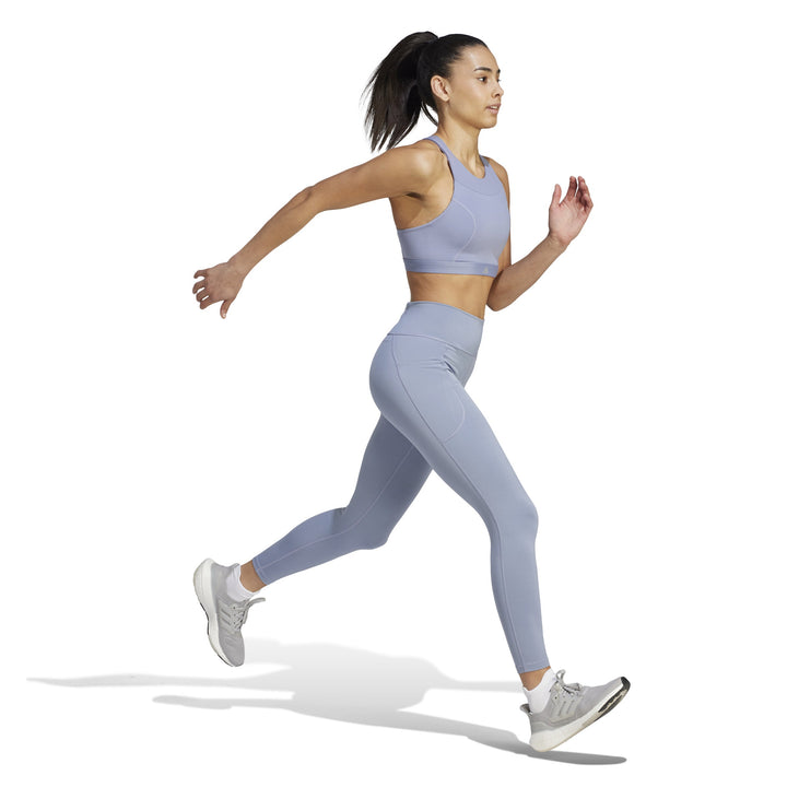 HR5377 | ADIDAS Daily Run 7/8 Leggins  | PURPLE Running TIGHTS