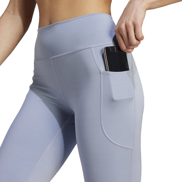 HR5377 | ADIDAS Daily Run 7/8 Leggins  | PURPLE Running TIGHTS