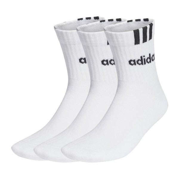 HT3437 | ADIDAS C 3S LIN 3P | WHITE Lifestyle SOCKS