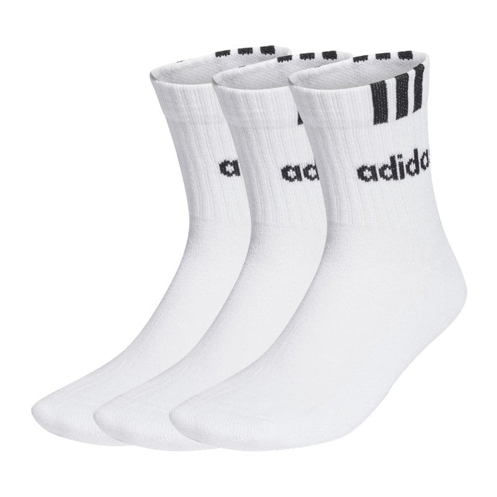 HT3437 | ADIDAS C 3S LIN 3P | WHITE Lifestyle SOCKS