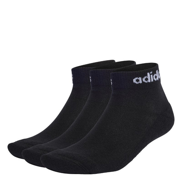 IC1303 | ADIDAS C LIN ANKLE 3P | BLACK Lifestyle SOCKS