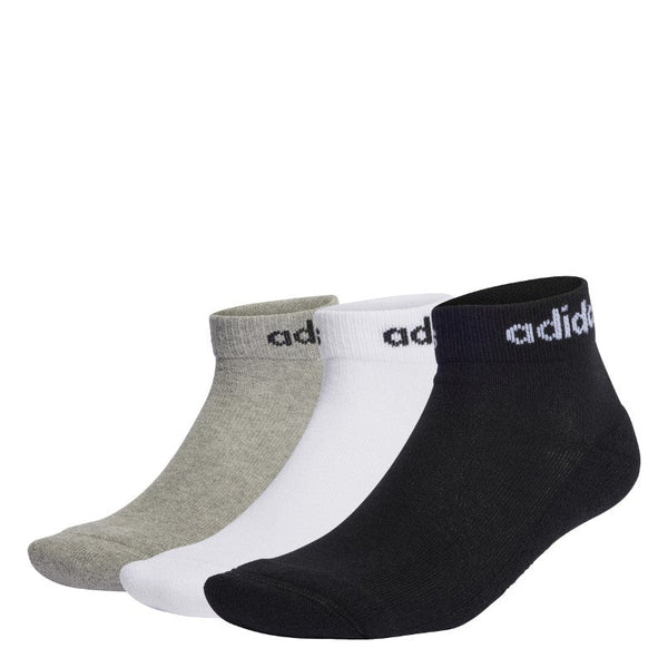 IC1304 | ADIDAS C LIN ANKLE 3P | GREY Lifestyle SOCKS