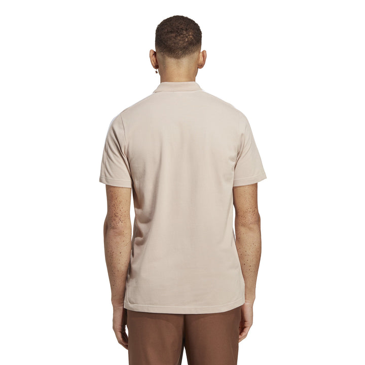 IC9313 | ADIDAS M 3S PQ PS | BROWN Training POLO SHIRTS