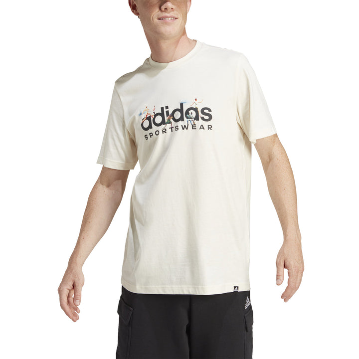 IM8305 | ADIDAS M LANDSCAPE SPW | WHITE Training T-SHIRTS