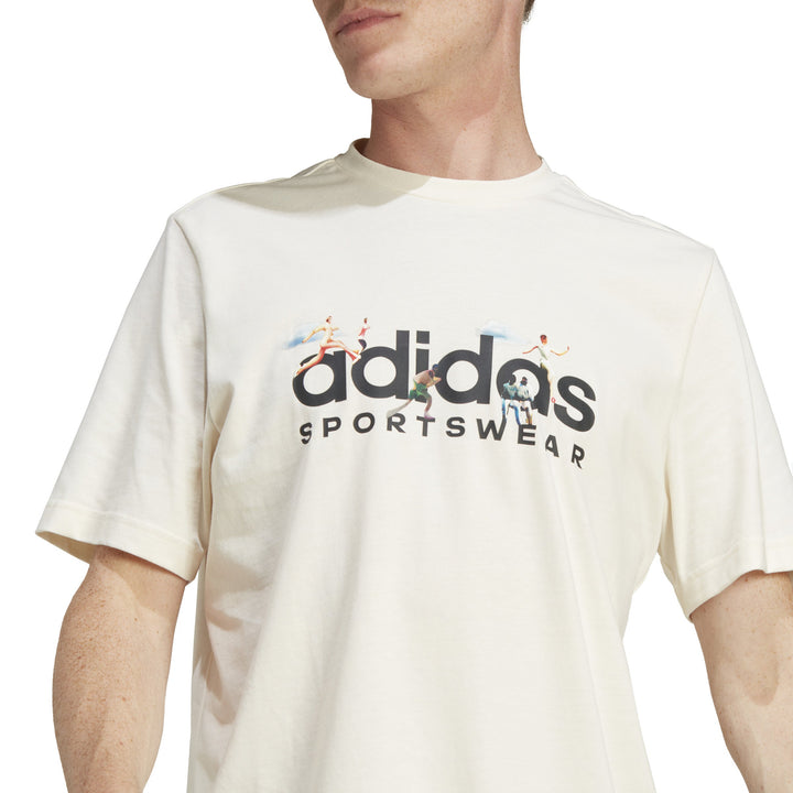 IM8305 | ADIDAS M LANDSCAPE SPW | WHITE Training T-SHIRTS