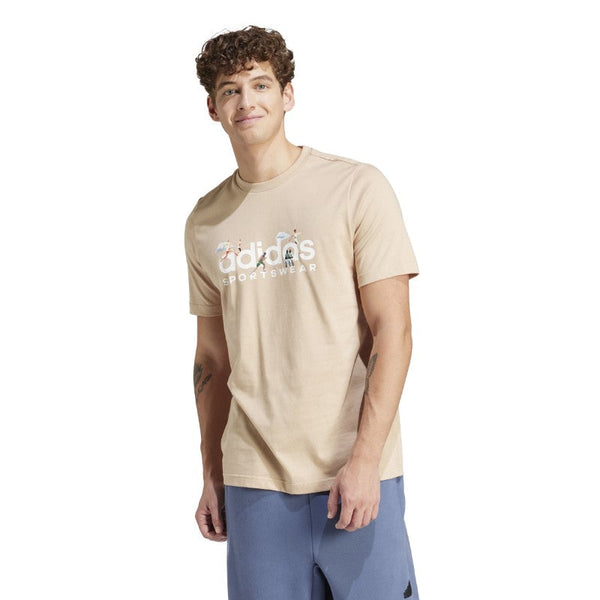 IM8316 | ADIDAS M LANDSCAPE SPW | BEIGE Training T-SHIRTS