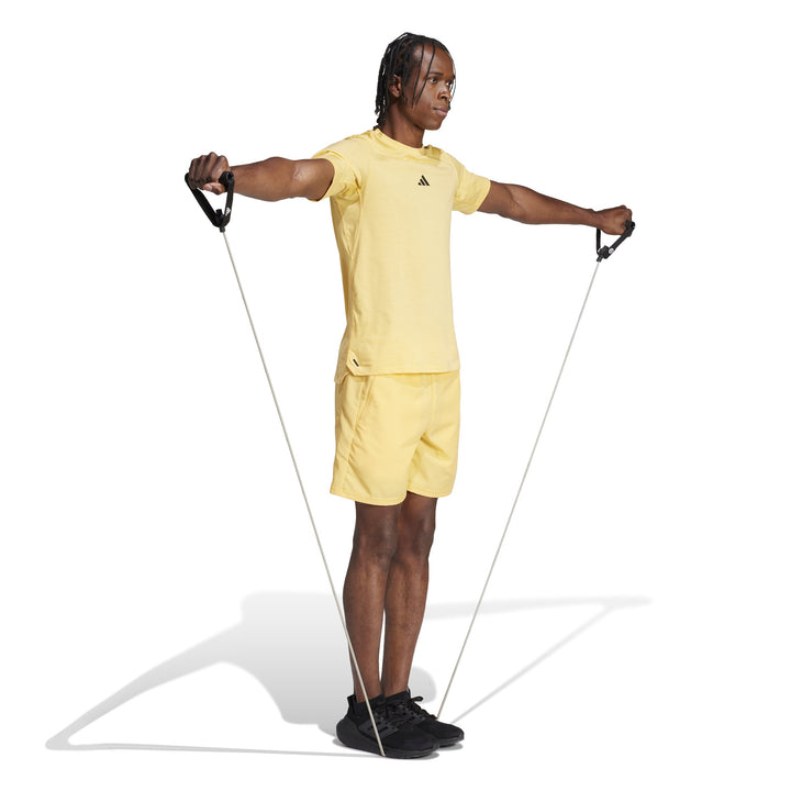 IR9249 | ADIDAS TR-ES WV SHO | YELLOW Training SHORTS