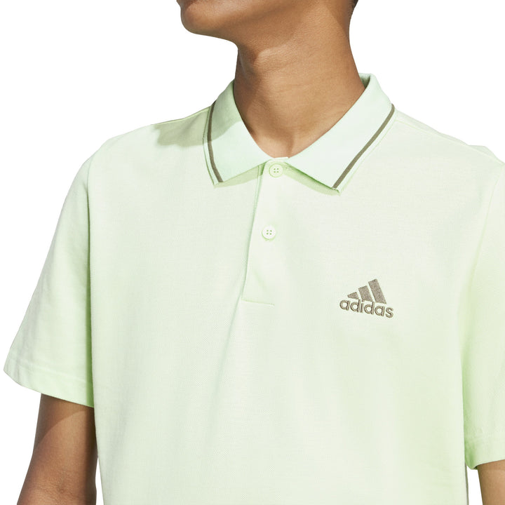 IS1329 | ADIDAS M SL PQ PS | GREEN Training POLO SHIRTS