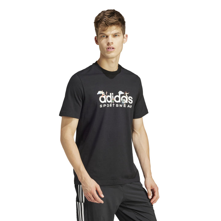 IS2863 | ADIDAS M LANDSCAPE SPW | BLACK Training T-SHIRTS