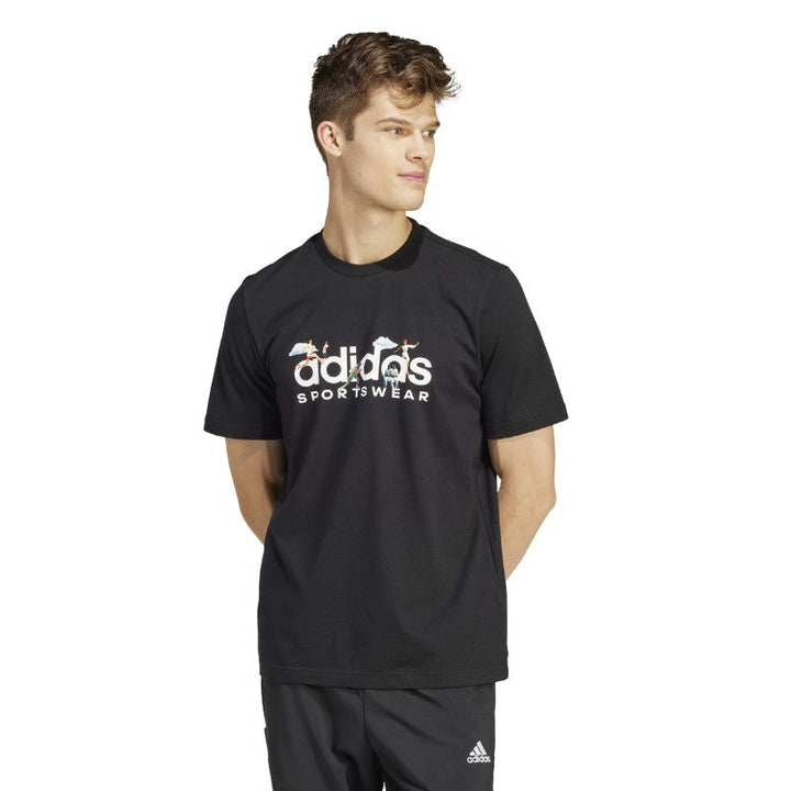 IS2863 | ADIDAS M LANDSCAPE SPW | BLACK Training T-SHIRTS