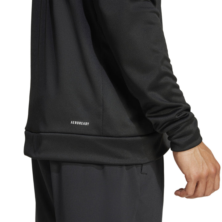 IS6149 | ADIDAS CAMO FZ HD | BLACK Training SWEATSHIRT