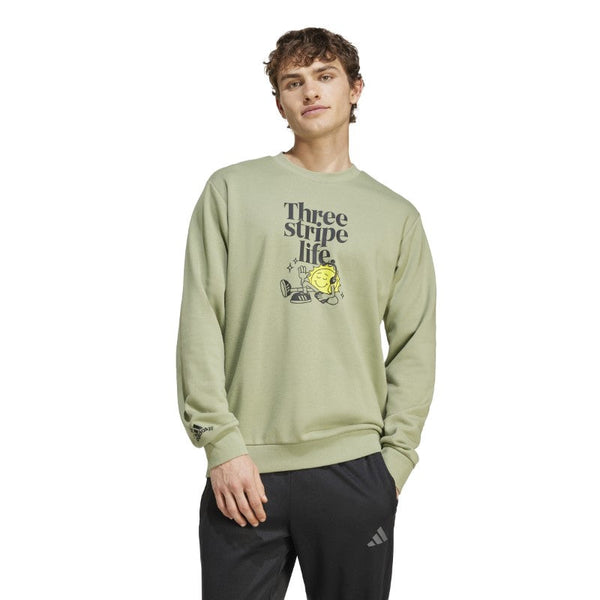 IW2701 | ADIDAS M POSITIVE CREW | GREEN Training SWEATSHIRT