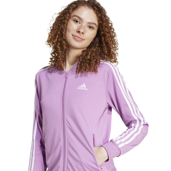 IX1098 | ADIDAS W 3S TR TS | PURPLE Training SUITS