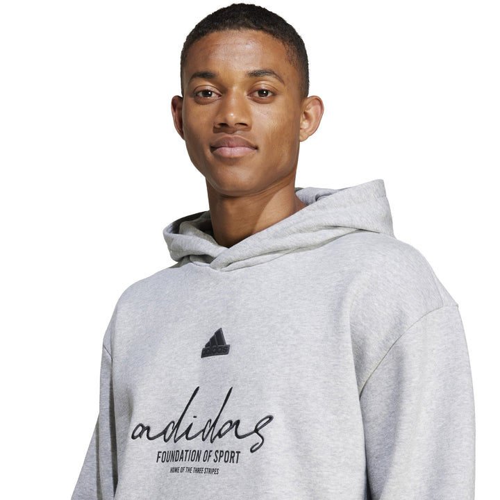 IX1323 | ADIDAS BL FL HD Q3 | GREY Training SWEATSHIRT