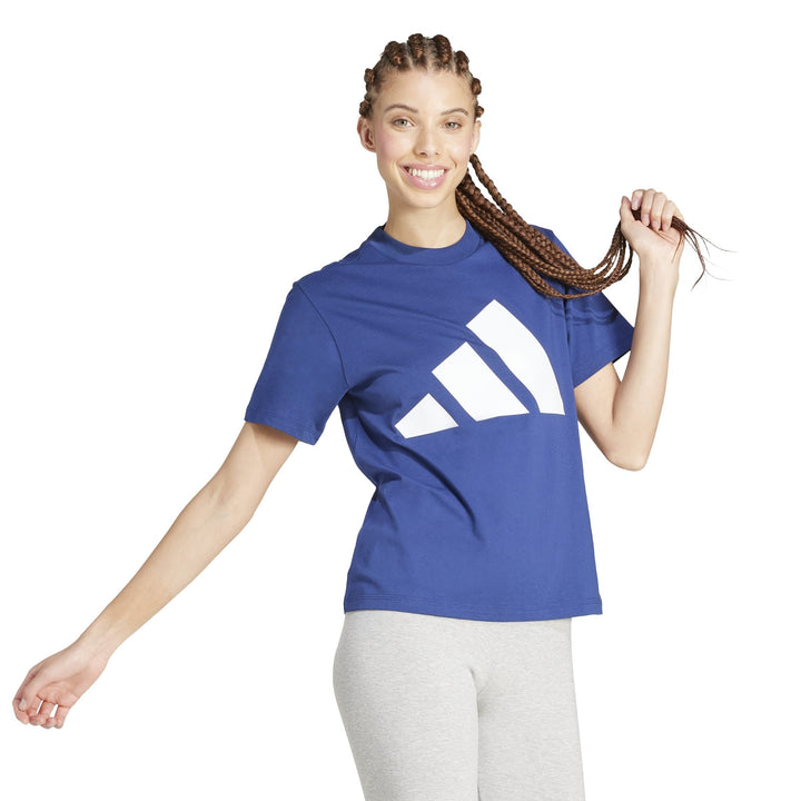 adidas-egypt-CLOTHING-Gym & Training-T-SHIRTS-WOMEN-BLUE