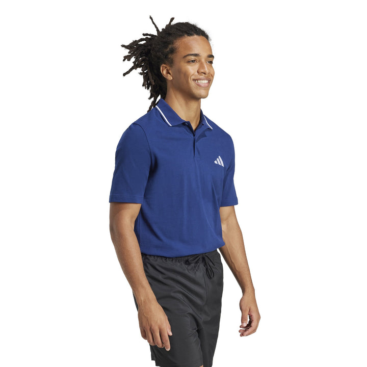 adidas-egypt-CLOTHING-Gym & Training-POLO SHIRTS-MEN-BLUE