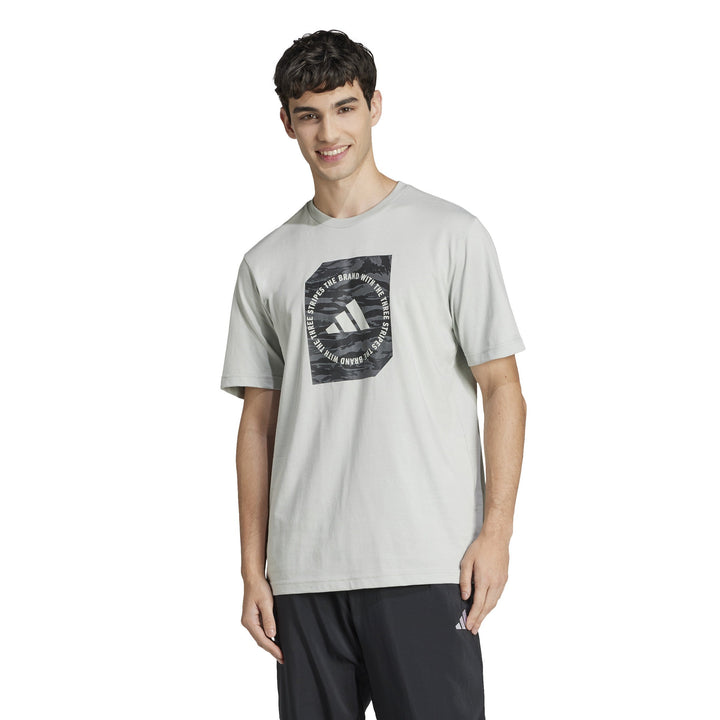 adidas-egypt-CLOTHING-Gym & Training-T-SHIRTS-MEN-GREY