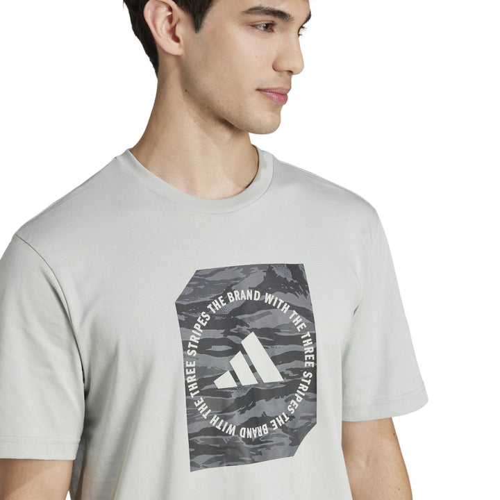 adidas-egypt-CLOTHING-Gym & Training-T-SHIRTS-MEN-GREY